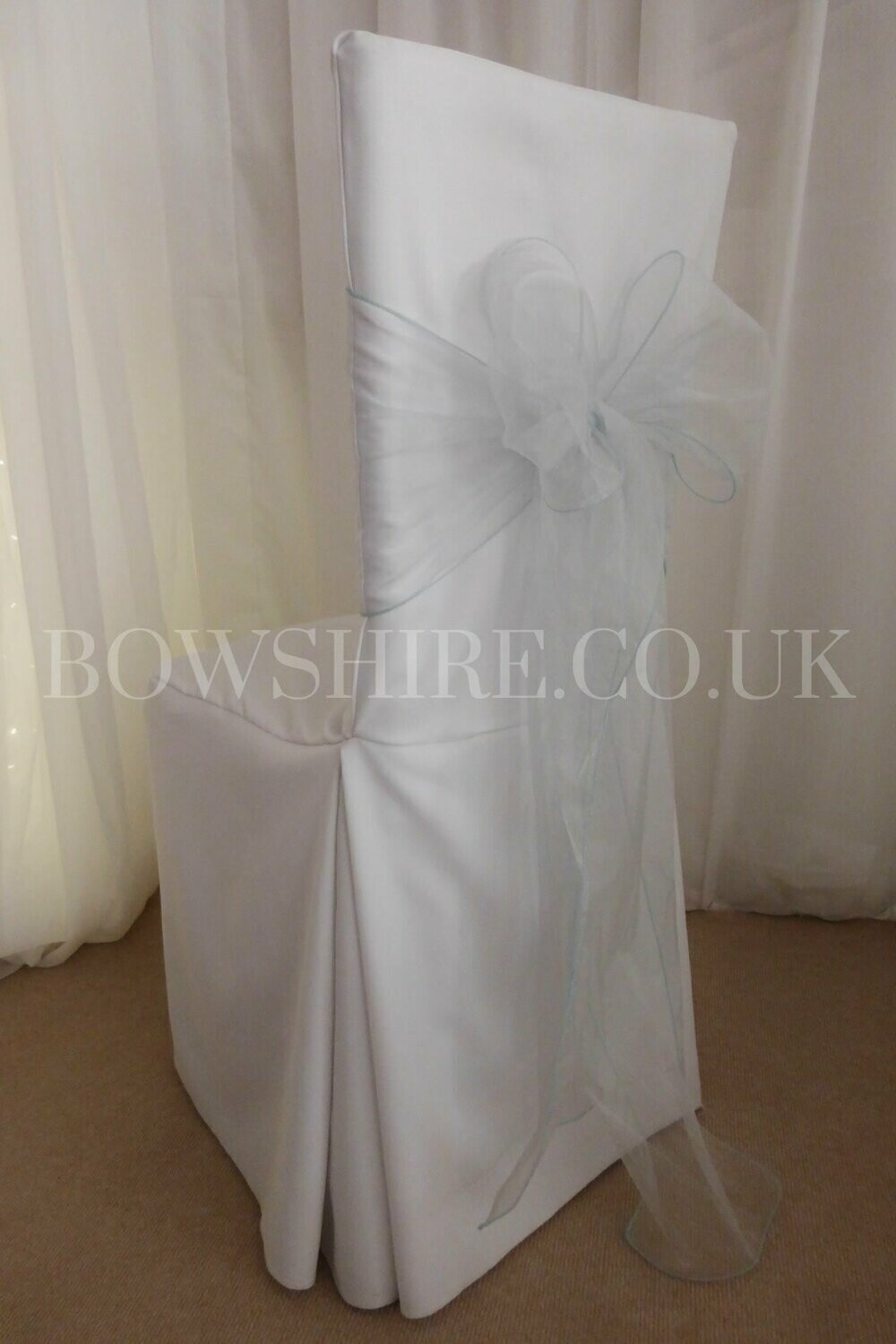 Light Blue Organza Sash