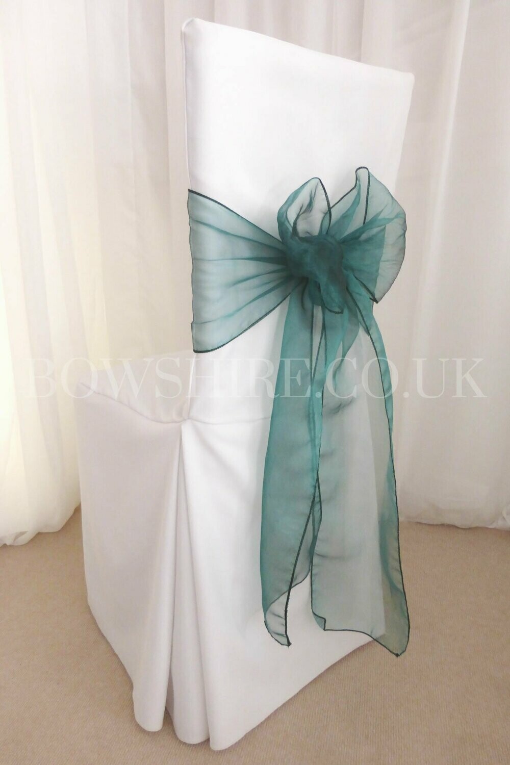 Emerald Green Organza Sash