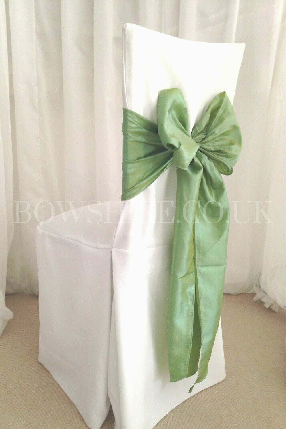 Sage Taffeta Sash
