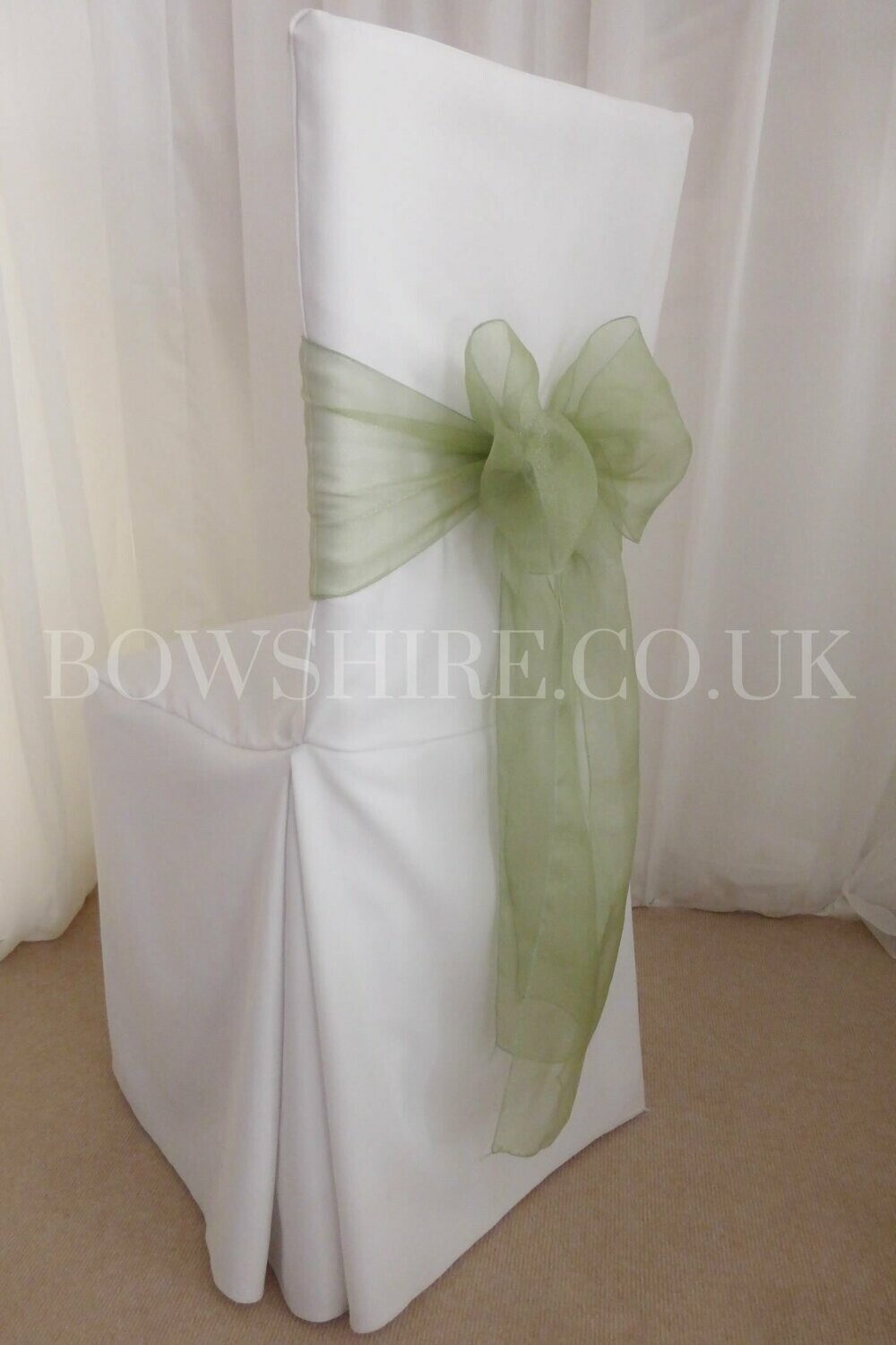 Sage Organza Sash
