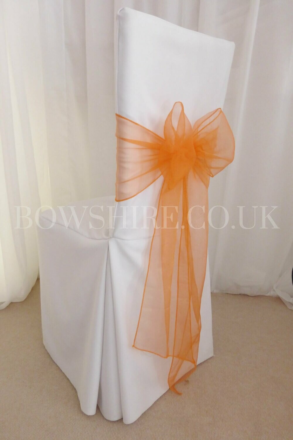 Orange Organza Sash