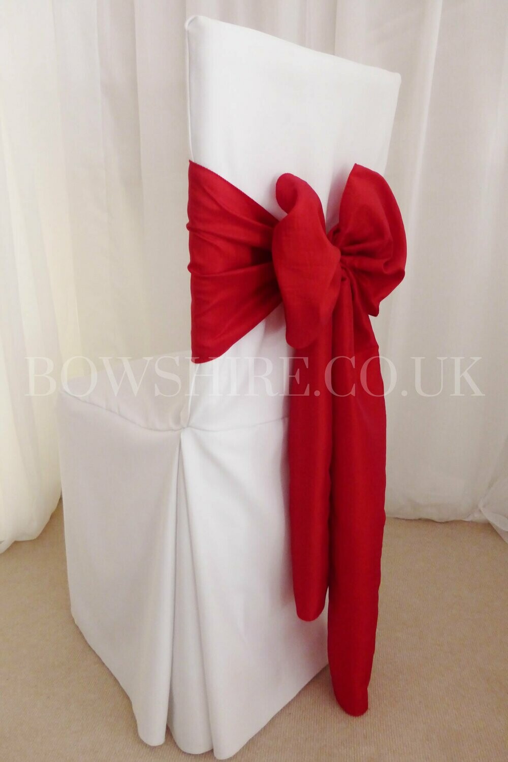 Red Taffeta Sash