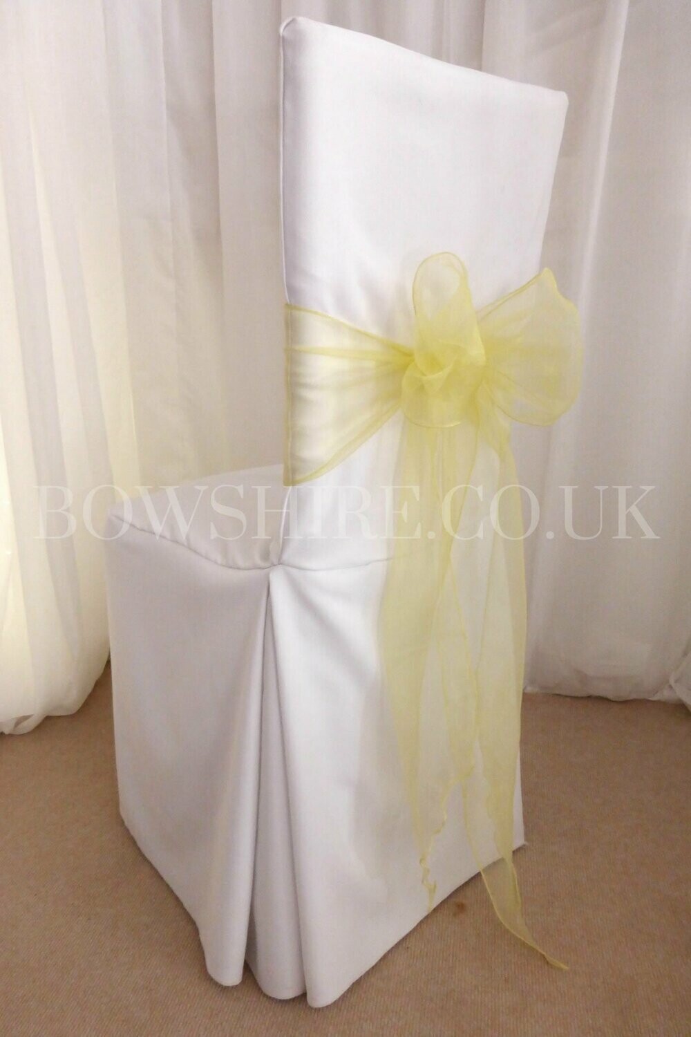 Yellow Organza Sash