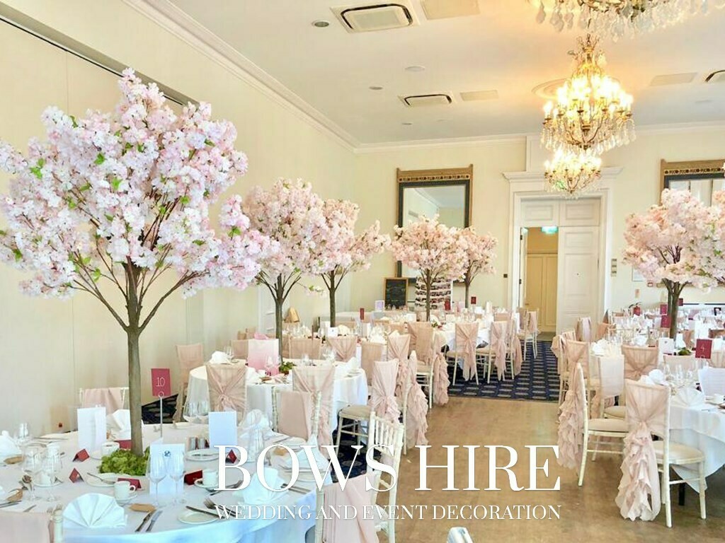 180cm Pink Blossom Cherry Trees