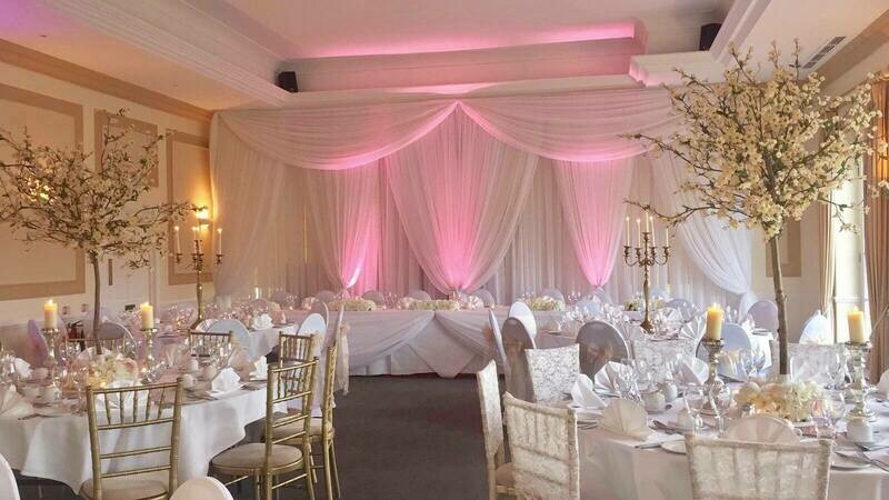 Luxury Uplighter Backdrop