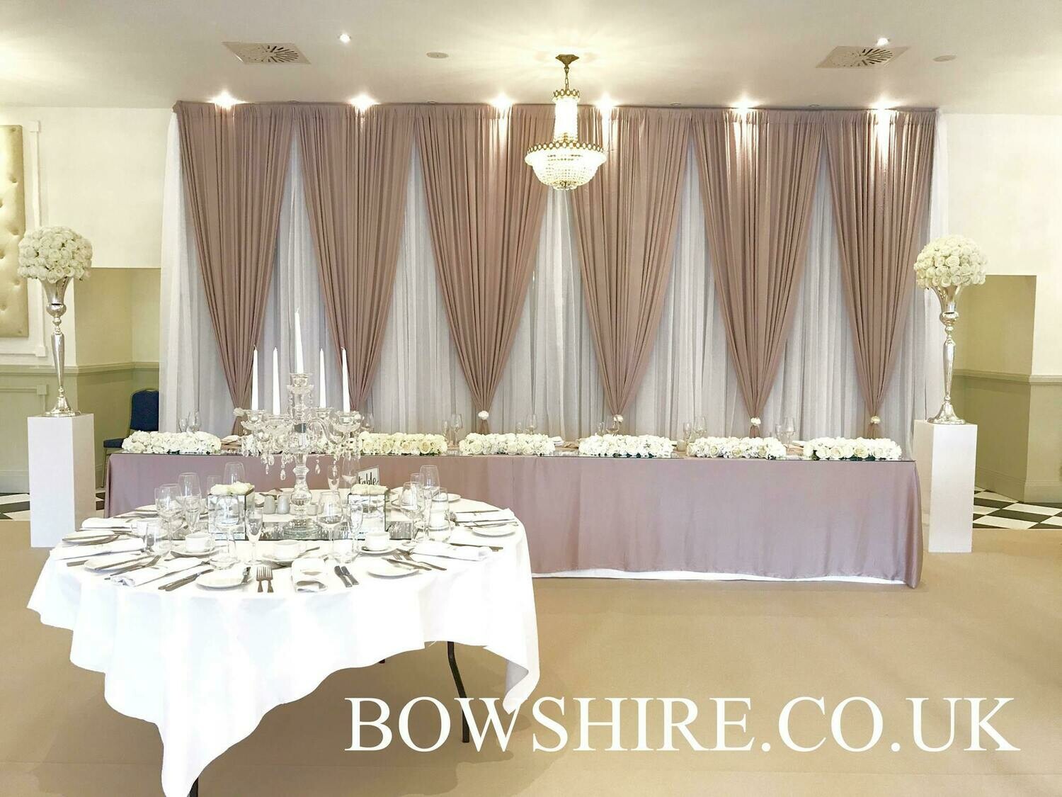 Mink Curtain Backdrop