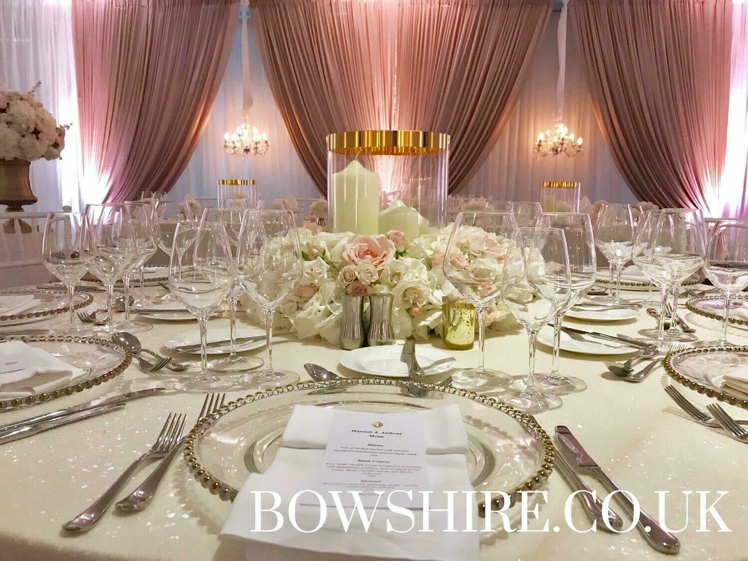 Mink Chandelier Backdrop