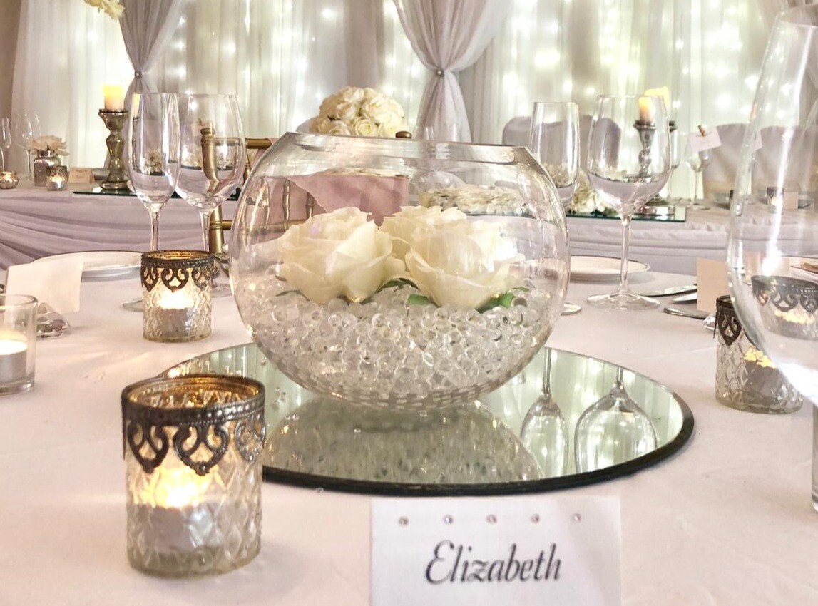 Round Mirror Plate