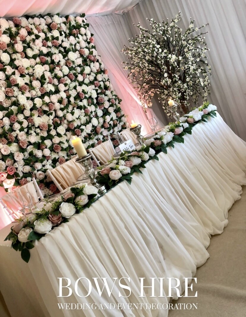 Ivory Voile Waterfall Drape