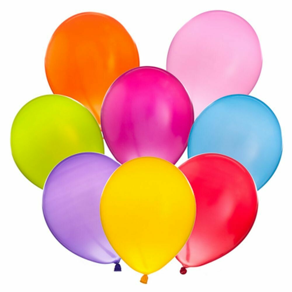 513-194 Набор воздушных шаров 10шт, латекс, 10", микс цветов пастель