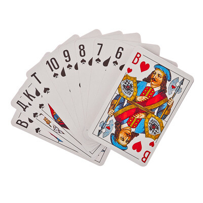 138-002 Карты игральные классические, 36 карт, высший сорт 57х88мм, бумага