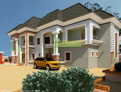 Standard 2 & 3 Bedroom Flats Floor Plans Preview | Nigerian House Plans