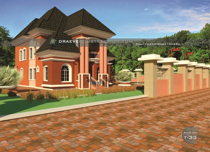 6 Bedroom Duplex Floor Plans Preview | Nigerian House Plans