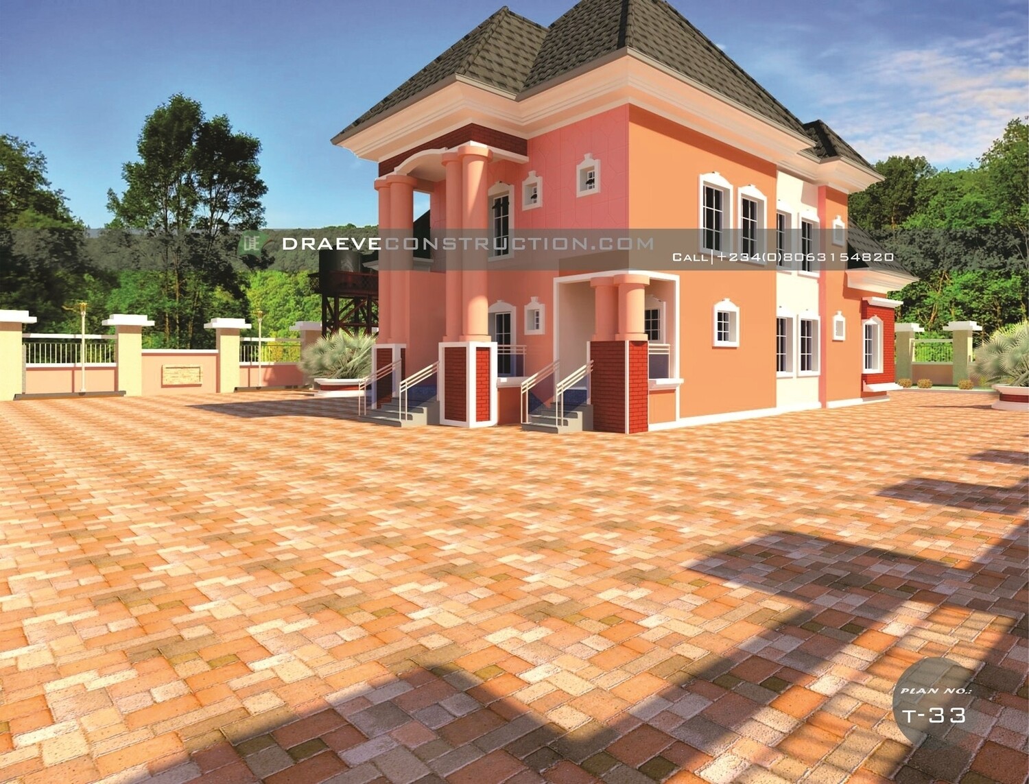 6 Bedroom Duplex Floor Plans Preview | Nigerian House Plans