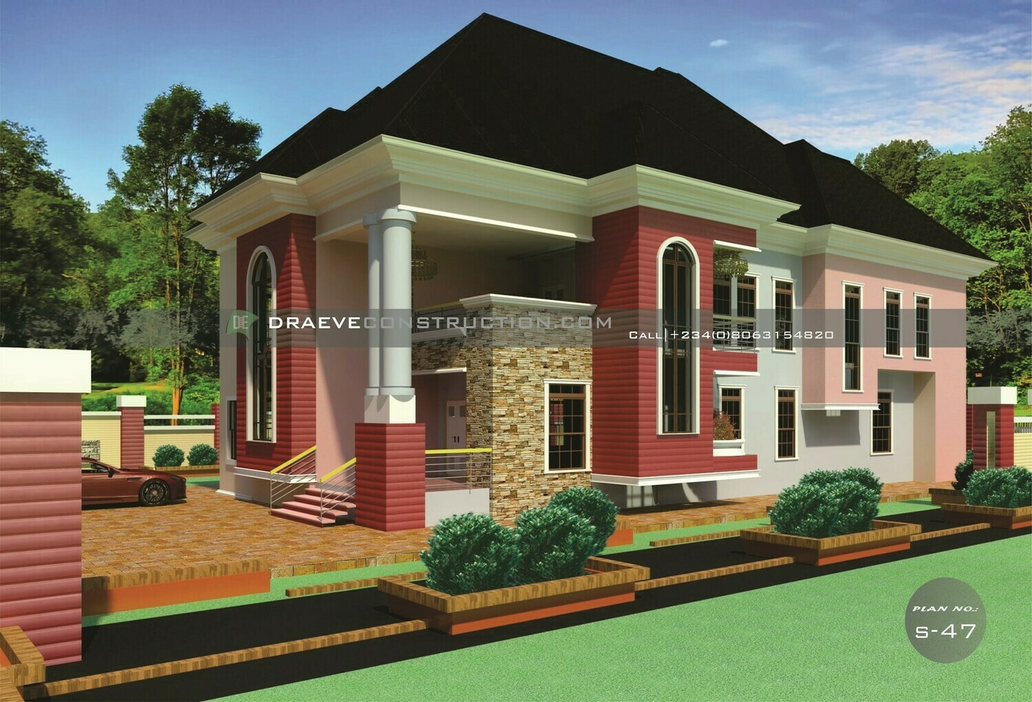 4 Bedroom Duplex Floor Plans Preview | Nigerian House Plans