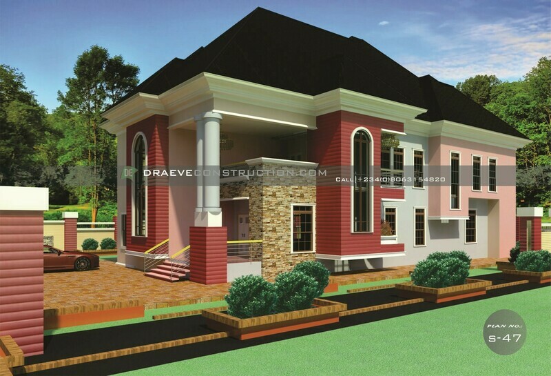 4 Bedroom Duplex Floor Plans Preview | Nigerian House Plans