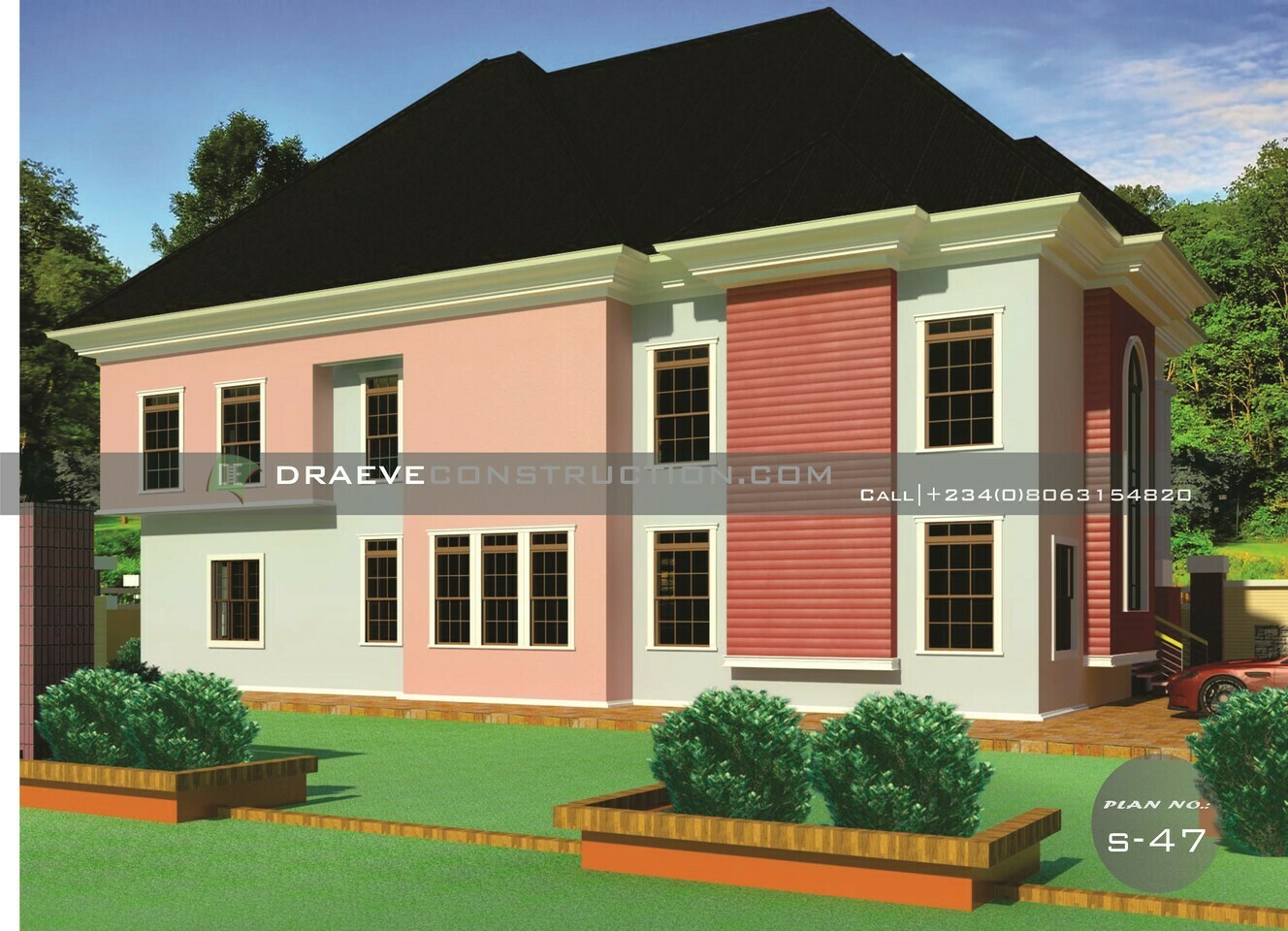 4 Bedroom Duplex Floor Plans Preview | Nigerian House Plans