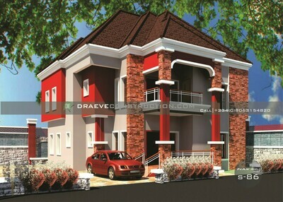 4 Bedroom Duplex Floor Plans Preview | Nigerian House Plans