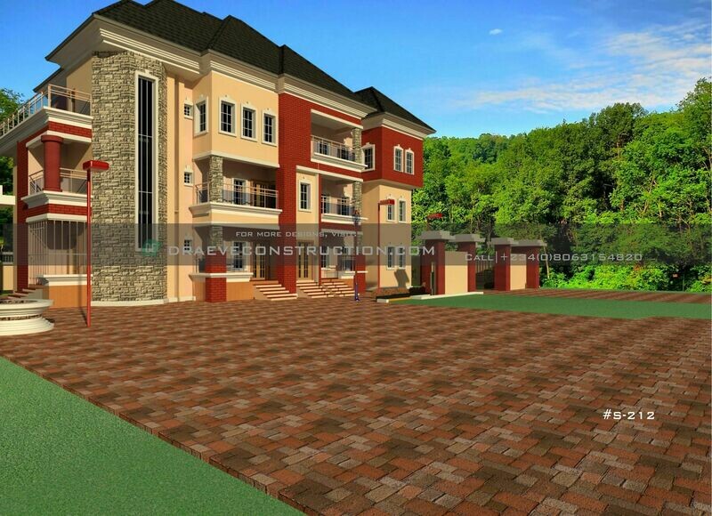 1, 2 &amp; 3 Bedroom Apartments Floorplan Preview | Nigerian House Plans