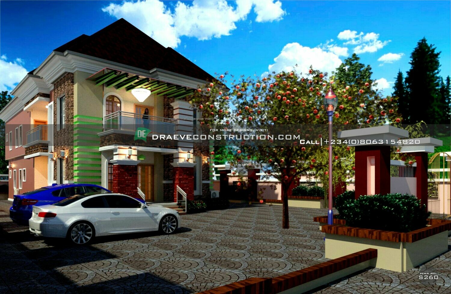 5 Bedroom Duplex Floorplans Preview | Nigerian House Plans