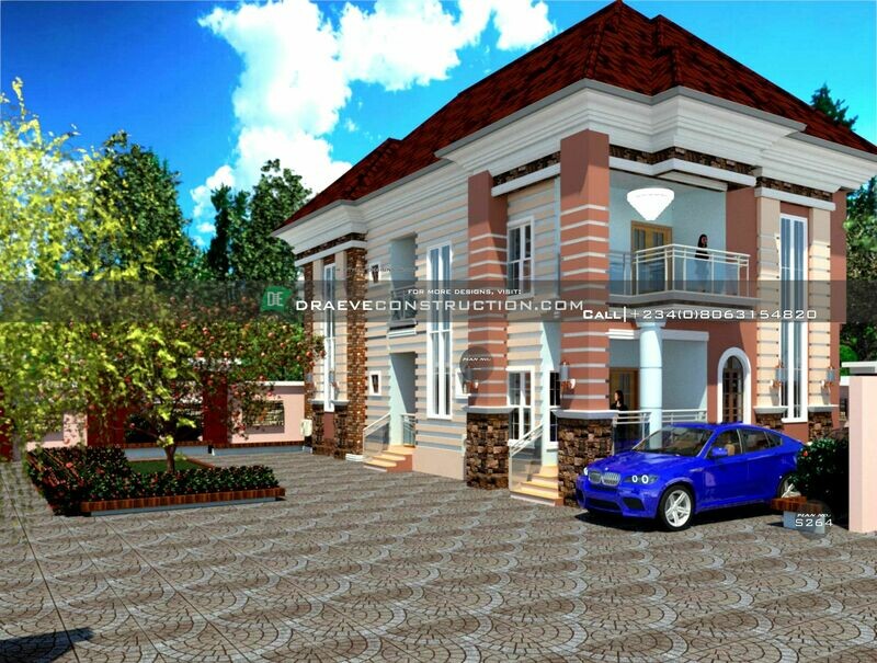 6 Bedroom Duplex Floorplans Preview | Nigerian House Plans