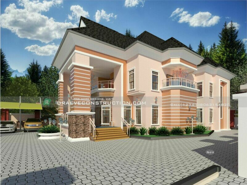 6 Bedroom Luxury Duplex Houseplan Preview