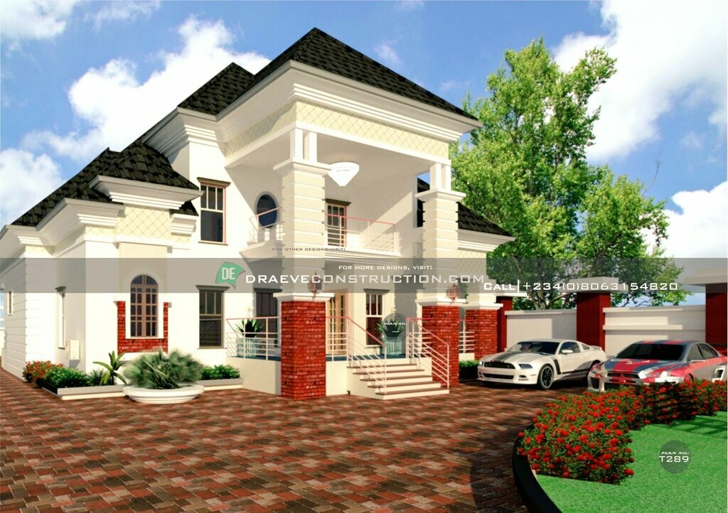 5 Bedroom Penthouse Floorplan Preview | Nigerian House Plans