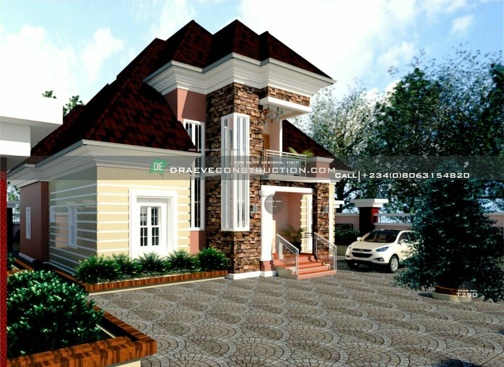 3 Bedroom Penthouse Plan Preview | Nigerian House Plans