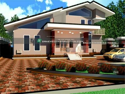 5 Bedroom Penthouse Plan Preview | Nigerian House Plans