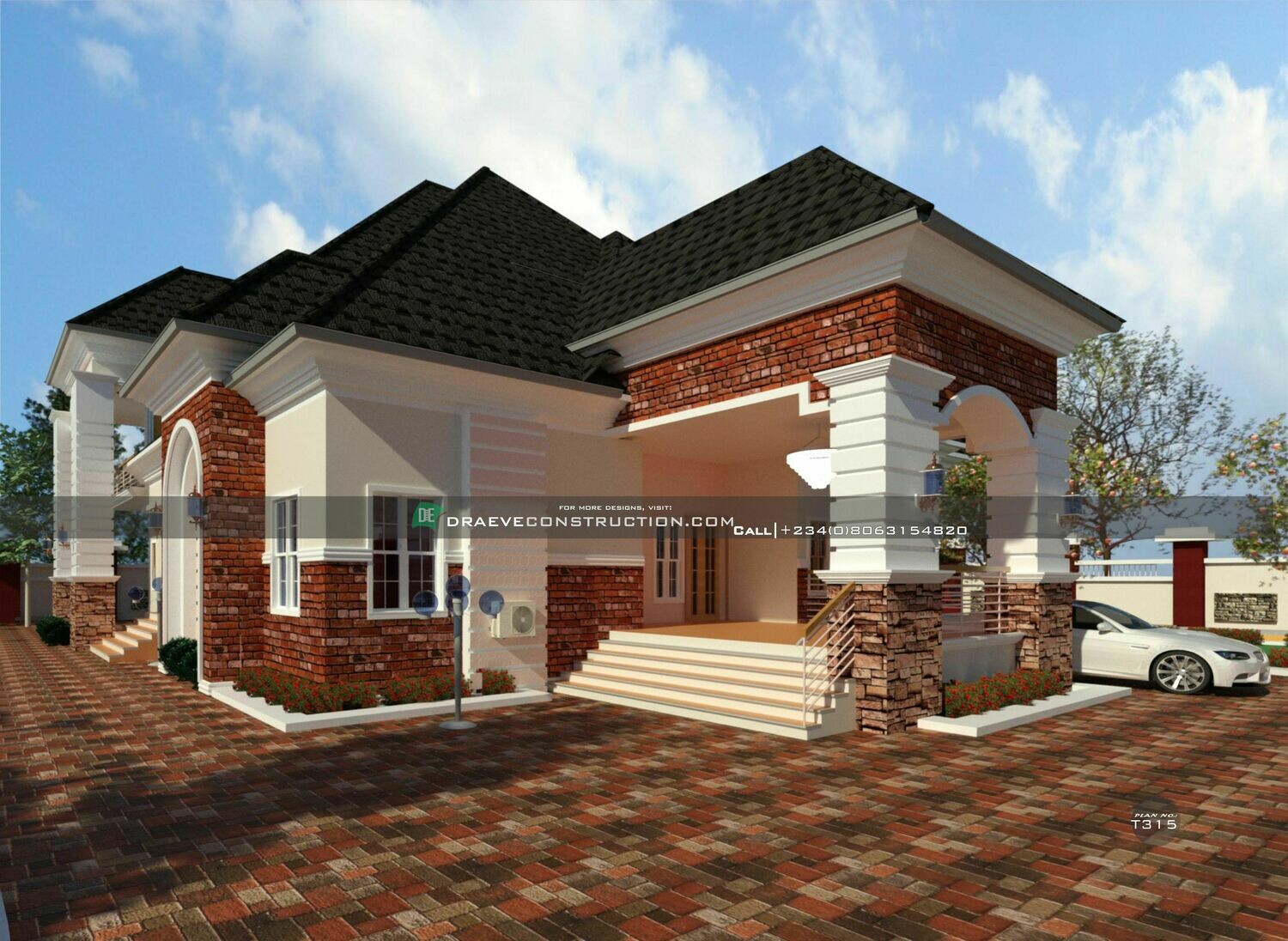 5 Bedroom Penthouse Floorplan Preview | Nigerian House Plans