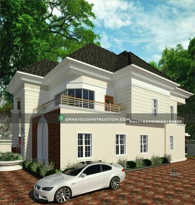 5 Bedroom Duplex House plan Design Preview | Nigerian House Plans