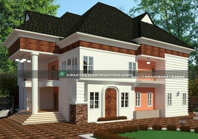 6 Bedroom Duplex Floorplans Preview | Nigerian House Plans