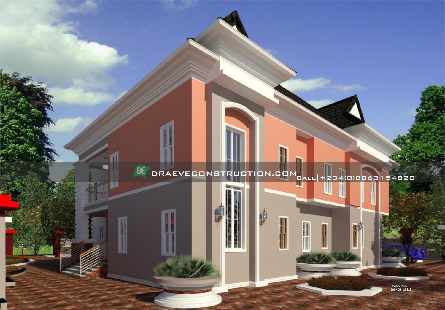 6 Bedroom Duplex Floorplans Preview | Nigerian House Plans