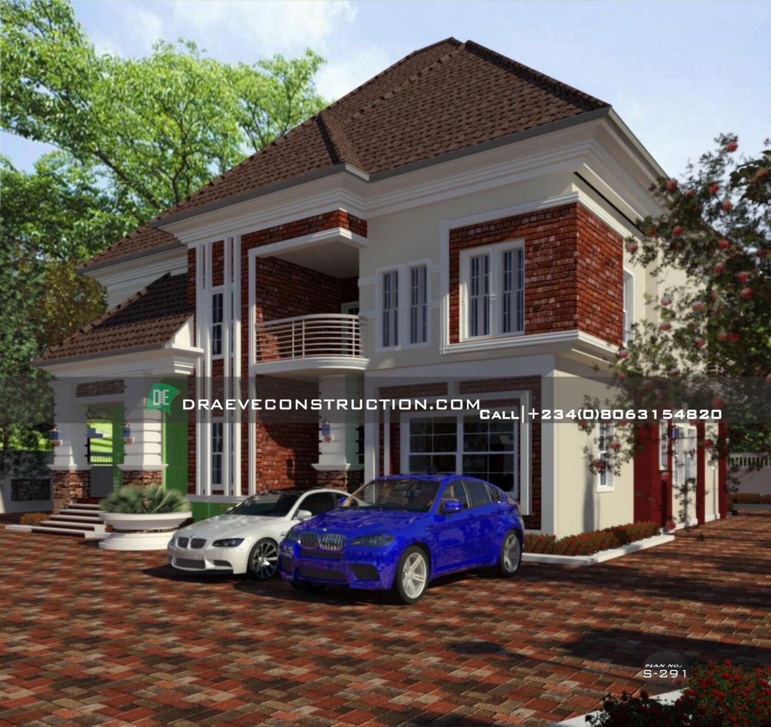 6 Bedroom Duplex Houseplan Preview | Nigerian House Plans