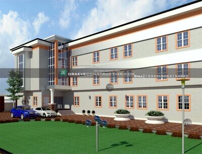 2 Storey School Building Floor plan preview  | Nigerian House Plans