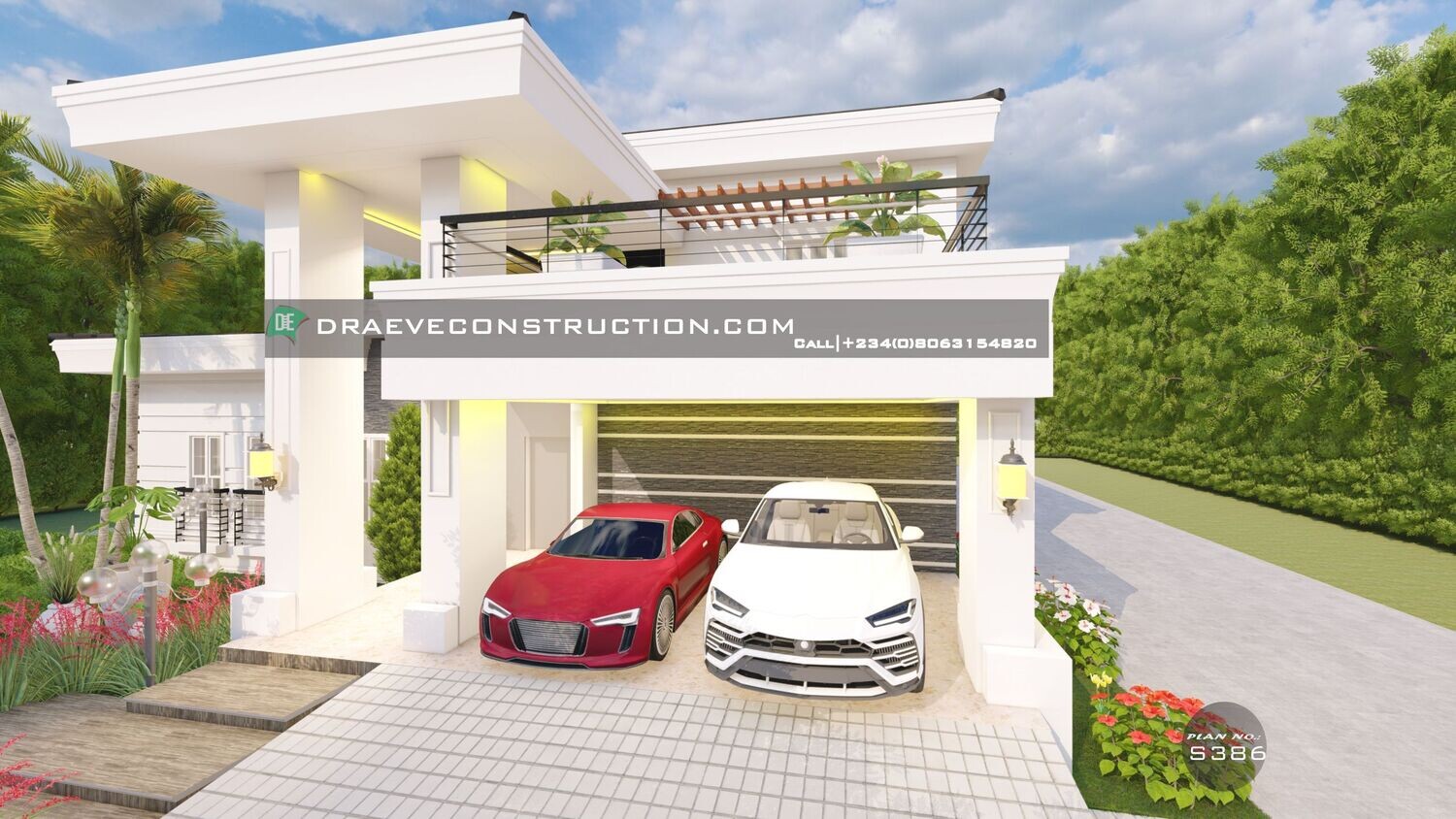 5 Bedroom Penthouse Floorplan Preview | Nigerian House Plans