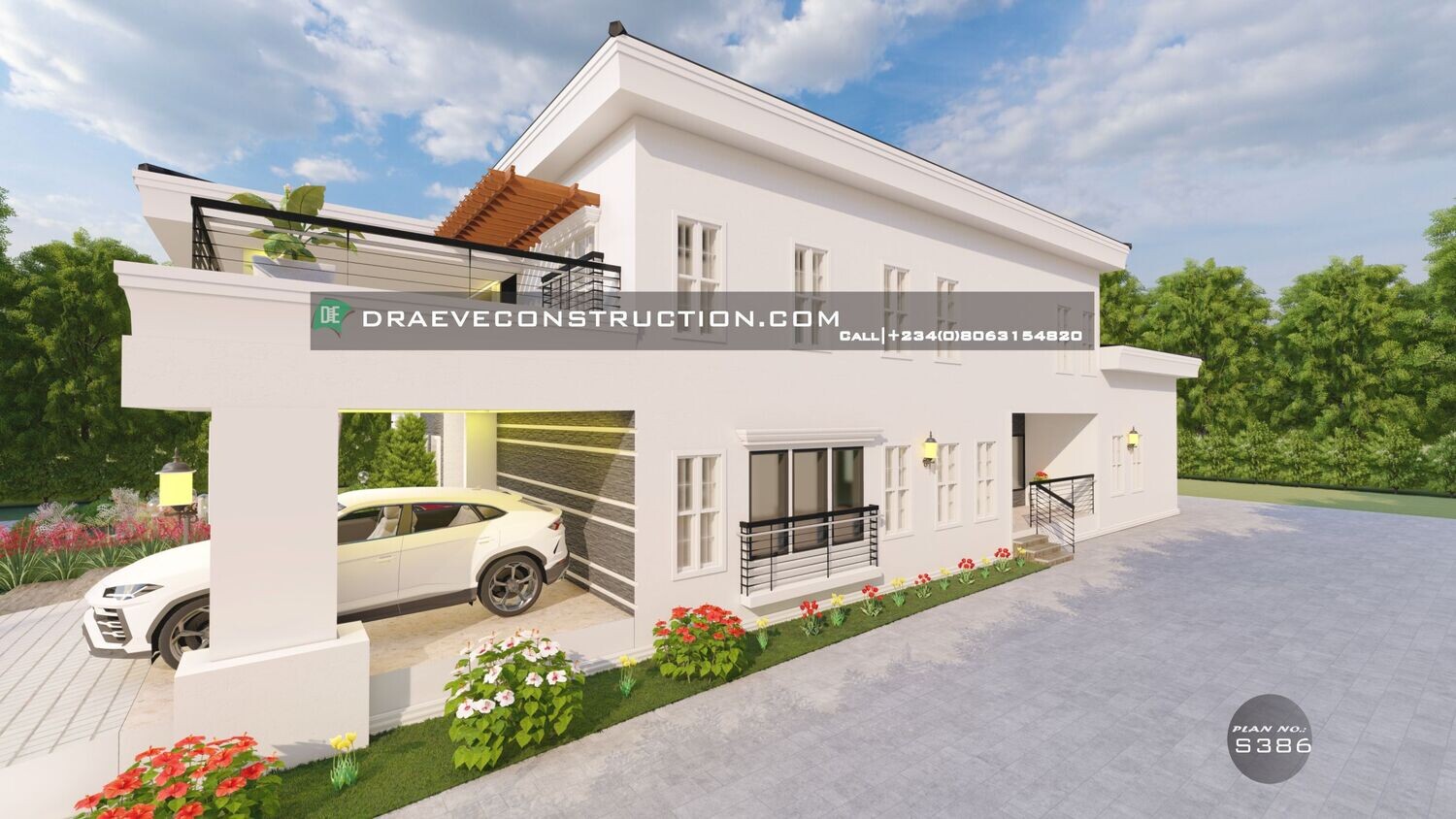 5 Bedroom Penthouse Floorplan Preview | Nigerian House Plans