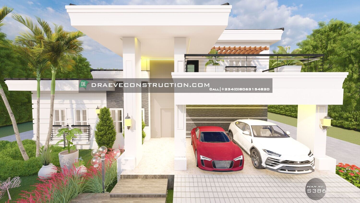 5 Bedroom Penthouse Floorplan Preview | Nigerian House Plans