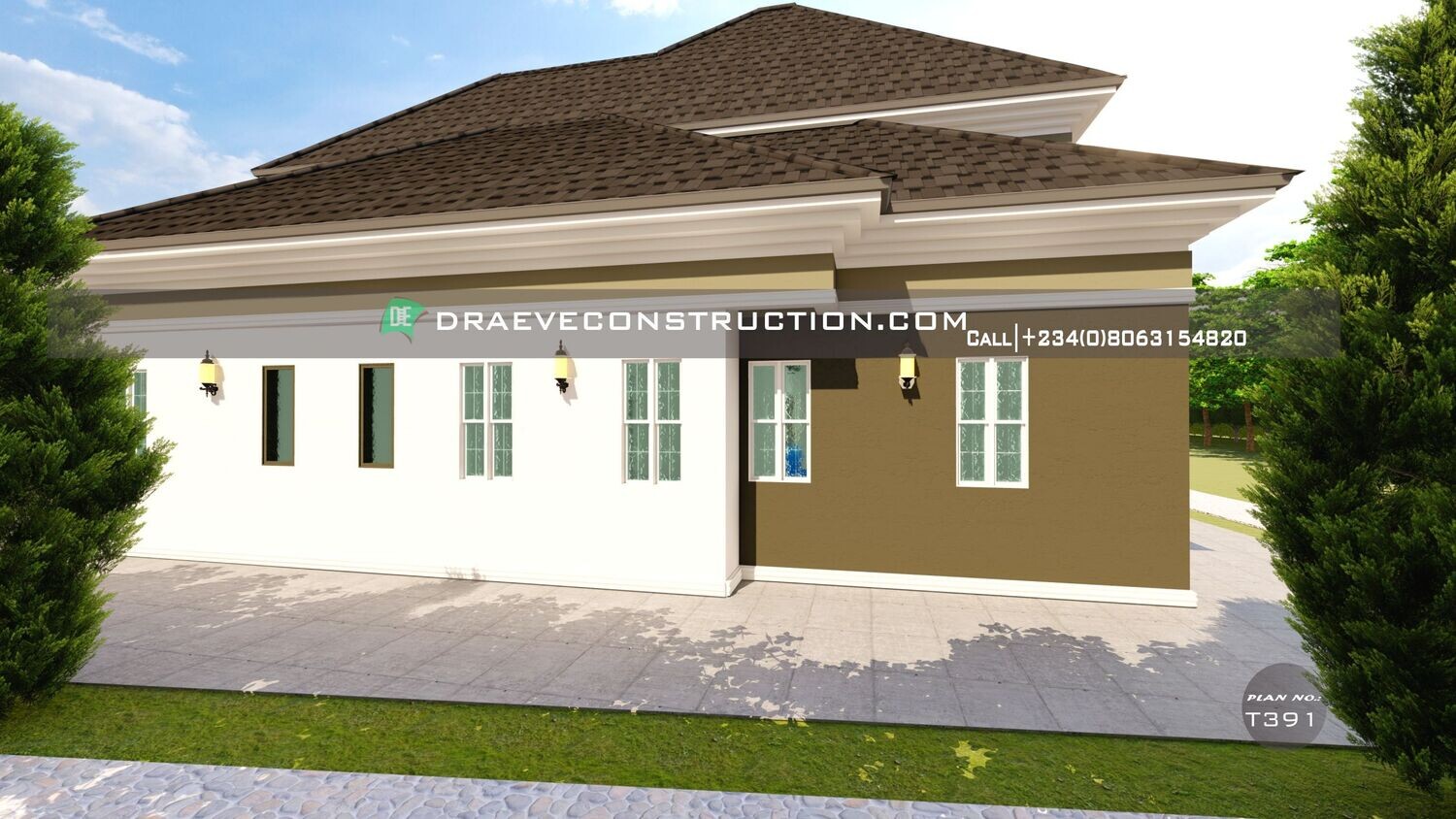 5 Bedroom Penthouse Floorplans with Anteroom | Nigerian House Plans