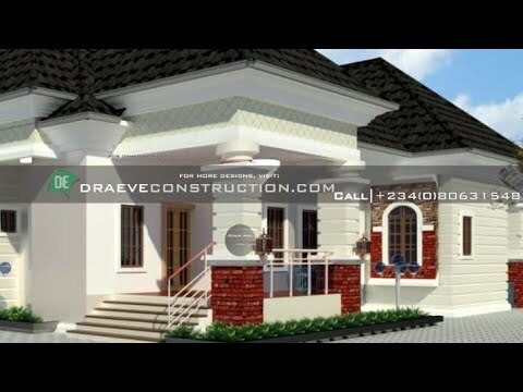 4 Bedroom Bungalow Floorplan with Key Construction Materials Estimate | Nigerian House Plans
