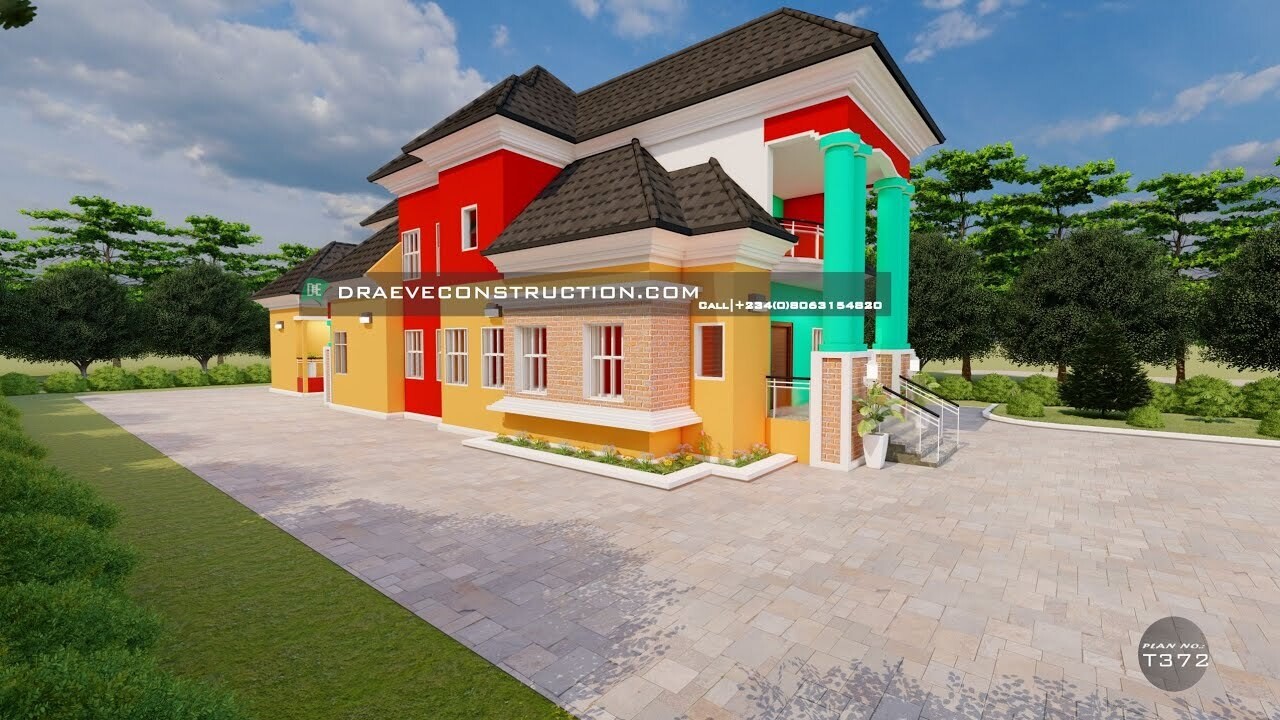 4 Bedroom Penthouse Plan Preview | Nigerian House Plans