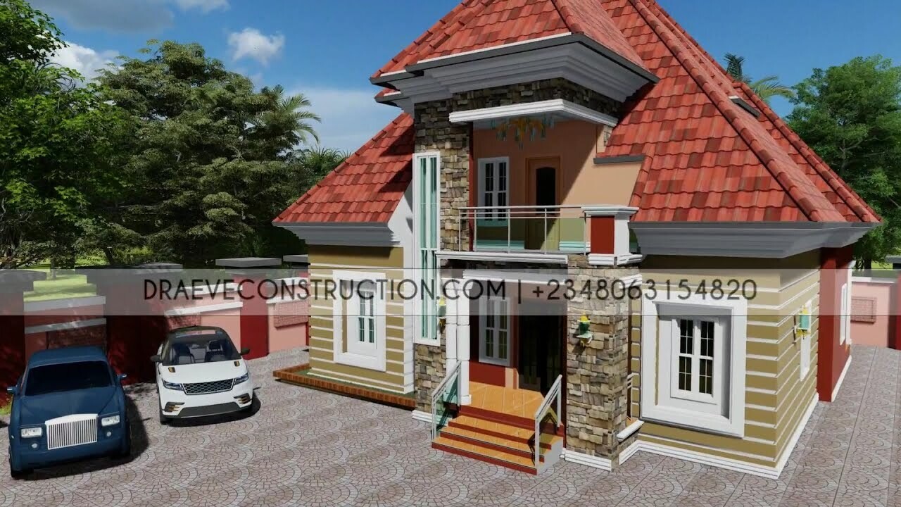 4 Bedroom Bungalow with Penthouse Plan Preview | Nigerian House Plans