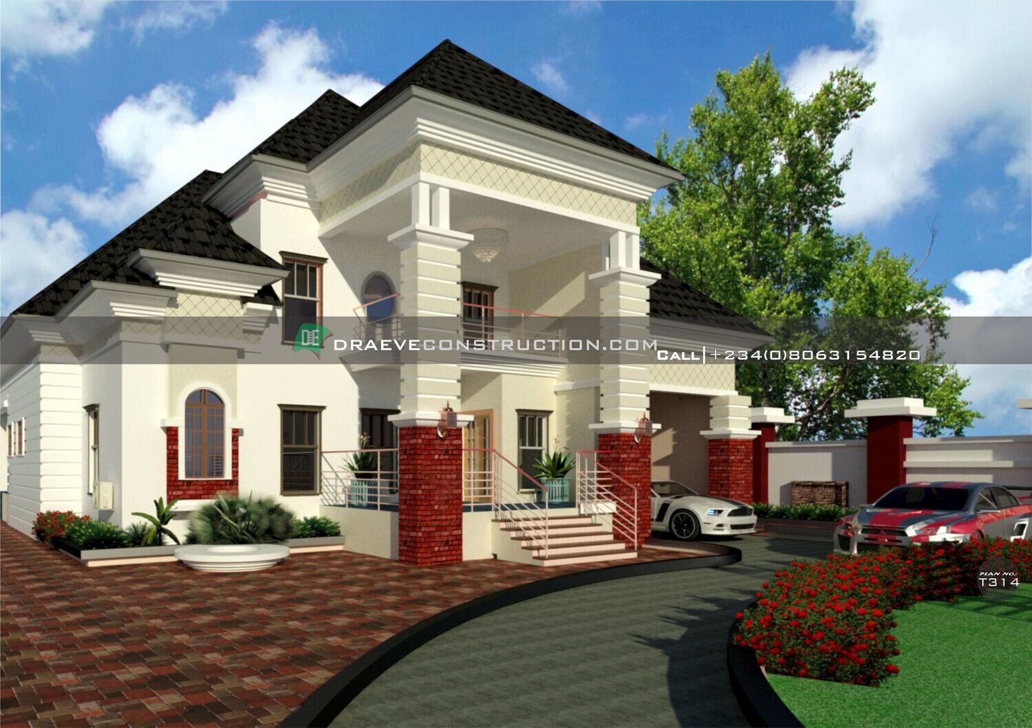 4 Bedroom Penthouse Floor plans with Garage