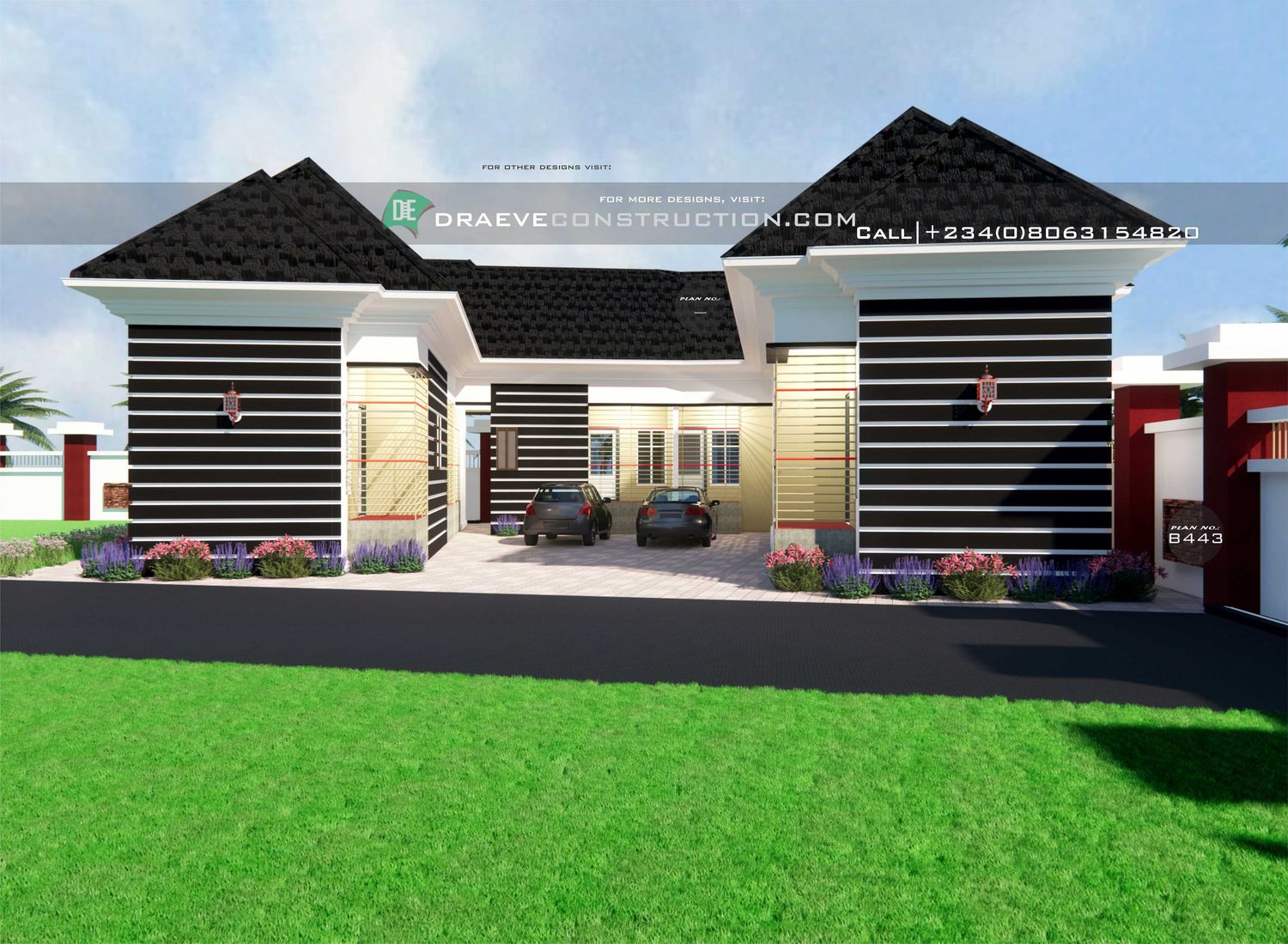 8 Units of Selfcontain Apartments Floorplan Design on less than 1 Plot | Nigerian House Plans