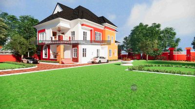 5 Bedroom Duplex Floorplan Design | Nigerian House Plans
