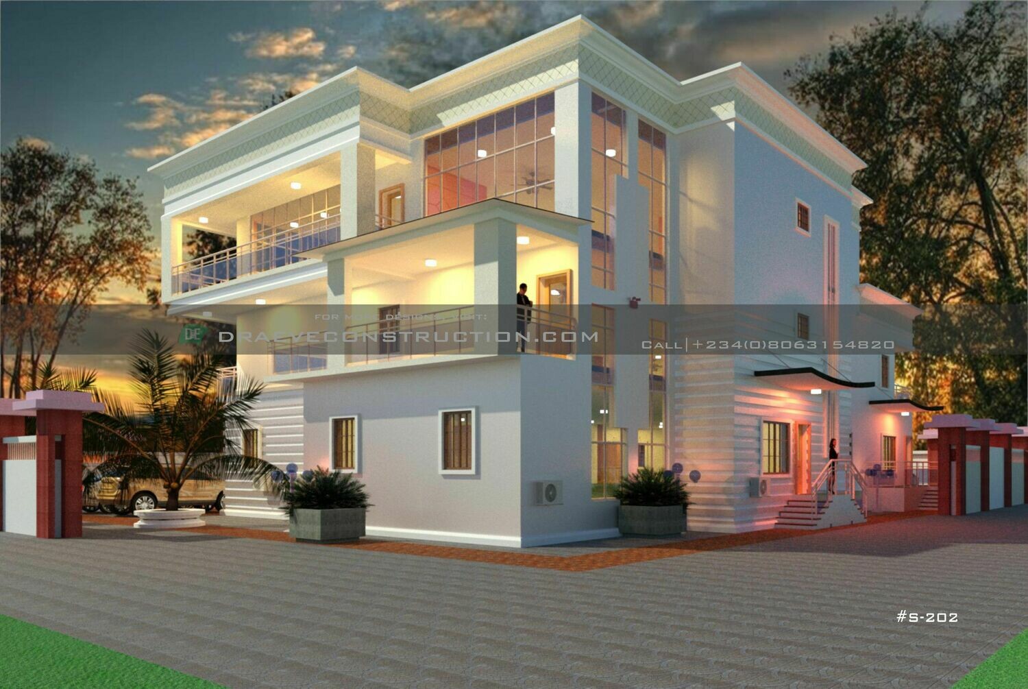 5 Bedroom Duplex Floor plan Preview | Nigerian House Plans