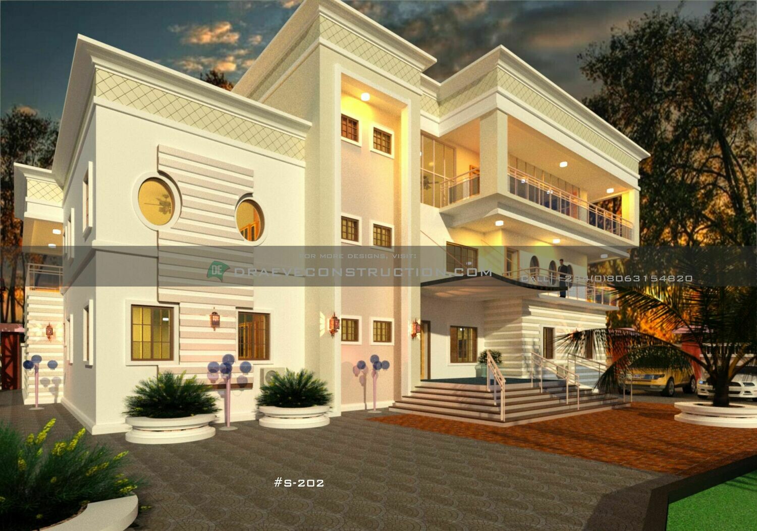 5 Bedroom Duplex Floor plan Preview | Nigerian House Plans