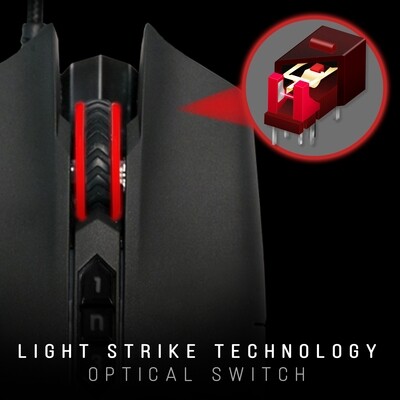SP80 Signature Pro Optical Switch Gaming Mouse