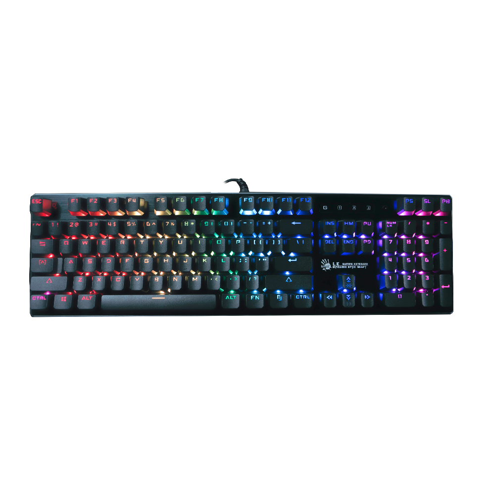 B820 Classic Full-Size Light Strike LK2 Optical Gaming Keyboard