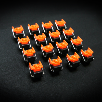 Optical Switch - Orange - Clicky/tactile (16pc)